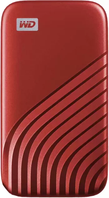 Внешний накопитель SSD My Passport, 2 ТБ, USB 3.2, 2-е поколение, красный(Внешний накопитель SSD My Passport, 2 ТБ, USB 3.2, 2-е поколение, красный)