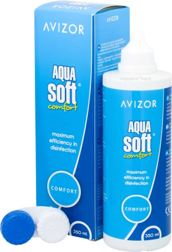 Раствор Aqua Soft Comfort+ 350 мл + контейнер