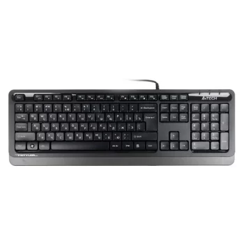 Клавиатура A4 Fstyler FK10, USB, черный серый [fk10 grey]