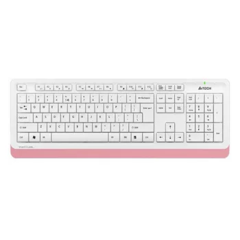 Клавиатура A4 Fstyler FK10, USB, белый розовый [fk10 pink]