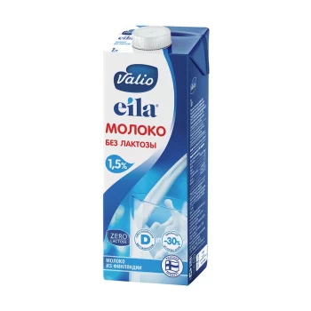БЗМЖ Молоко утп Valio безлактозное 1,5% 1л