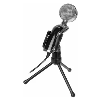 Микрофон RITMIX RDM-127, хром/черный [15120026]