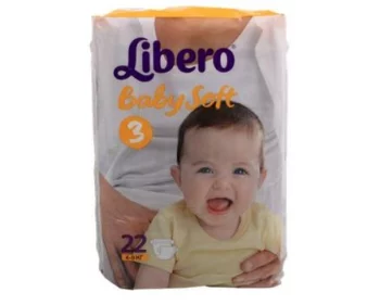Подгузники Libero Baby Soft Midi 22шт