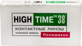 Контактные линзы High Time 38 4 линзы (упаковка)